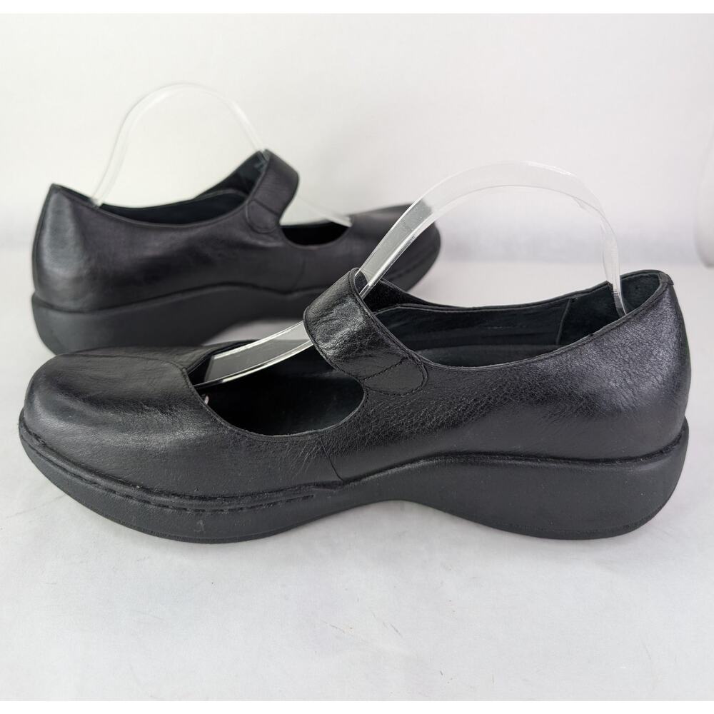 Dansko Black Leather Sonoma Annie Shoes Mary Jane EU 41 US 10.5-11 - Picture 4 of 10